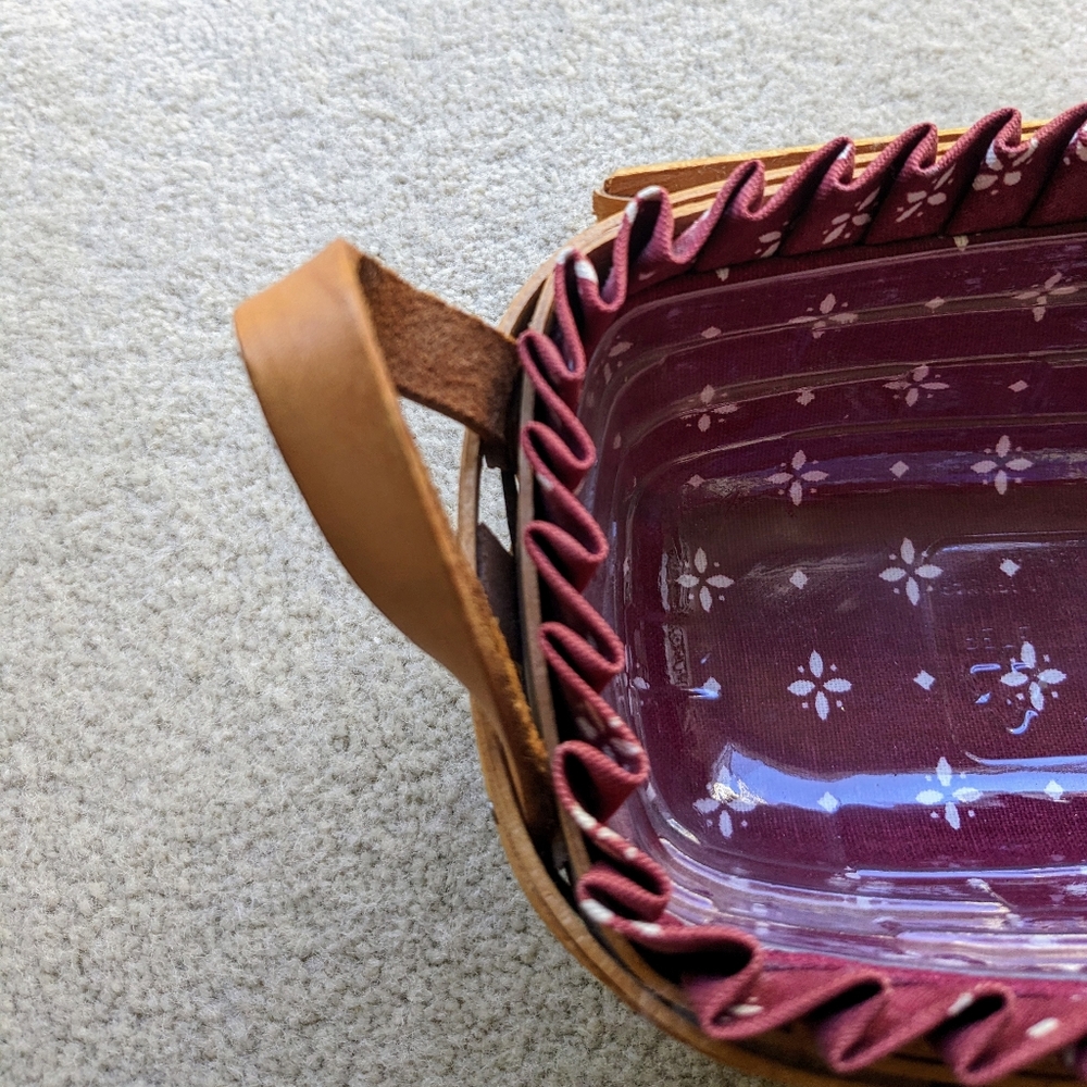 Vintage Handwoven Longaberger Basket - Picture 2 of 9